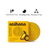 ANIHANA Feel-Good Soap 3 Pack with Coconut Oil and Shea Butter Gentle Cleansing Paraben Free Cruelty Free Refreshing Mango Passion Scent 4.2 oz each