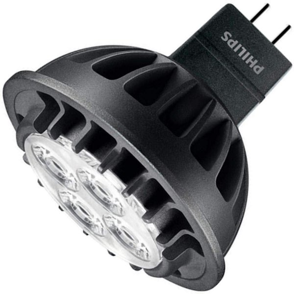 Philips 461582 Dimmable 7W 2700K 35 Degree MR16 LED Bulb, GU5.3 Base