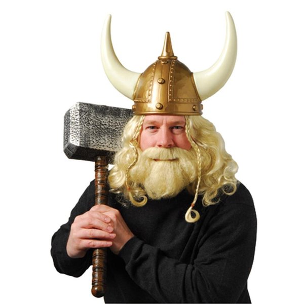 US Toy One Adult Plastic Viking Helmet