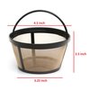 GOLDTONE Reusable 8-12 Cup Basket Coffee Filter fits Mr. Coffee Makers and Brewers, Replaces your Paper Coffee Filters, BPA Free