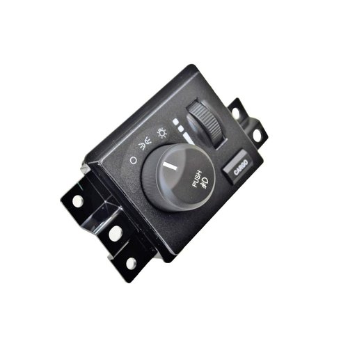 PT Auto Warehouse HLS-7782 - Headlight Switch, Without Auto Headlights - with Fog Lights, with Cargo Light