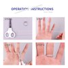 12 Sizes Invisible Ring Size Adjusters Set Guard Ring Sizer Tightener for Loose Rings,2 Styles Plug-in and Spirals Ring Size Reducer Spacer Fit for Any Rings with Jewelry Polishing Cloth