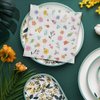 Vibrant Multicolor Paper Springtime Blooms Luncheon Napkins - 6.5" x 6.5" (Pack of 16) - Unique Design, Eco-Friendly & Durable Napkins - Great for Spring Garden Parties