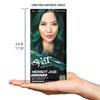 Splat Hair Splat Rebellious Colors 30 Wash Hair Color Kit, Midnight Jade, 6 Oz