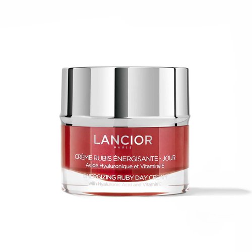 Lancior Paris Energizing Ruby Day Cream - Reduces Visible Signs Of Fatigue - Delivers Intense Moisture To The Skin - Restores Energy - Skin Is Revitalized And Toned - Natural Ingredients - 1.7 Oz