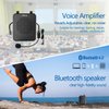 Giecy Portable Voice Amplifier, 30W 2800mAh Bluetooth Rechargeable Personal Voice Amplifier with Microphone Headset, PA System Speaker for Multiple Locations Classroom, Meetings and Outdoors