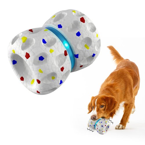 BENTOPAL Dog Toy Balls Bouncy Floating Balls Wicked Ball Interactive Dog Toys with Motion Activated