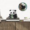 MJDDJA Mini Building Blocks- Bamboo Panda, Party Favors- Micro Blocks Panda Toy for Kids 6 7 8 9 10+, Mini Blocks Building Sets for Adults, Easter/Birthday for Boys and Girls(504PCS)