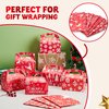 JOYIN 24 PCS 3D Christmas Treat Gift Wrap Boxes for Holiday Xmas Presents, Goodie Paper Boxes, Party Favor Supplies, Candy Treat Cardboard Cookie Wrapping Boxes