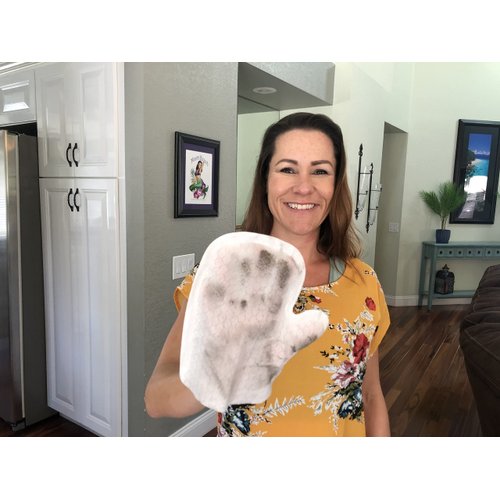 Artisan DUSTING MITT Replaces Microfiber Dusting Cloths, Dust Wipes, Feather Dusters. Grabs and Locks in Dust, Pet Hair, and Allergens for The Best Cleaning Possible Dual-Sided Disposable. 60 mitts