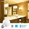 TORCHSTAR G25 LED Globe Light Bulbs, Dimmable, 2700K Soft White, Vanity Light Bulb, UL & Energy Star Listed, E26 Base, Pack of 6
