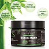 Peel Off Face Mask, Charcoal Peel Off Black Mask, Deep Cleansing Facial Mask, Facial Purifying and Clean Blackhead, for All Skin Types