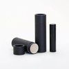 1 OZ Black Kraft Paperboard Cosmetic/Lotion/Lip Balm/Deodorant Tubes (100)