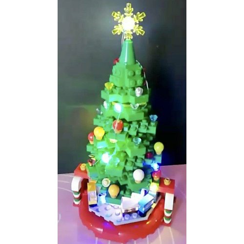 Shining Blocks LED Lighting Kit for Lego 40338 Christmas Tree