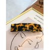 Formery 4PCS Acrylic Hair Claw Clips Leopard Fancy Hair Clips Nonslip Thick Hair Barrette Jaw Clamp Curly Hair Accessories for Women