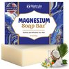 Dead Sea Magnesium Soap Bar – Deep Cleansing, Moisturizing Body Soap for Dry Itchy and All Skin Types – Shower Soap Soothes Muscles and Joints – All-Natural Exfoliating Face and Body Wash Made in USA