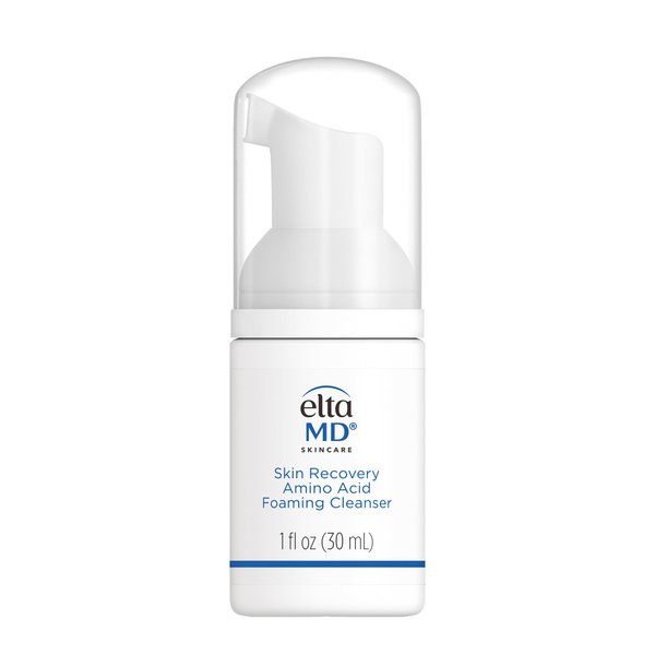 EltaMD Skin Recovery Amino Acid Foaming Facial Cleanser, Gentle Face Cleanser for Sensitive Skin, 1.0 Fl Oz