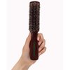 GranNaturals Soft Bristle Hair Brush for Men - Slick Back Hair Brush - Natural Wooden Boar Bristle Hairbrush for Styling Beards, Fades, Bristle Brush for Smoothing Thinning & Fine Hair, and Waves