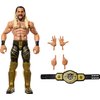 Mattel WWE Elite Action Figure & Accessories, 6-inch Collectible Seth Rollins with 25 Articulation Points, Life-Like Look & Swappable Hands