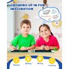 bravokids Kids Toys 2 Pack LCD Writing Tablet for Kids, 8.5 Inch Colorful Doodle Board Drawing Tablet Pad Erasable, Toddler Learning Toys Birthday Christmas Gifts for Boys Girls 3 4 5 6 7 8, Blue+Blue