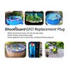 ShockGuard GFCI Replacement Plug Assembly 3-Prongs for Pressure Washer, Inflatable Pool Pump, Above Ground Plug-n-Play hot tub