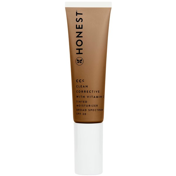 Honest Beauty CCC Clean Corrective with Vitamin C Tinted Moisturizer | Mineral SPF 30 | Vegan + Cruelty Free | Sol Rich, 1 fl oz