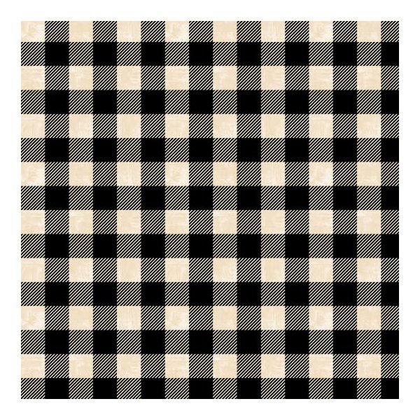 Lake Adventure Black Cream 3/4" Buffalo Plaid 90518-291 from Wilmington by The Yard
