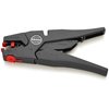 KNIPEX Self-Adjusting Wire Stripper 8-32 AWG, Black With Orange Dials and Adjustors
