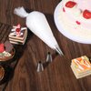 23 PCS Star Piping Tip and Bags, 1M Piping Tip Cupcake Decorating Kit, Stainless Steel Cake Frosting Kit Reusable for Cake Decorating
