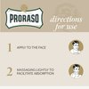 Proraso After Shave Balm for Men, Sensitive Skin Moisturizer with Oatmeal and Green Tea, 3.4 Fl Oz (Pack of 1)
