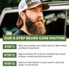 Live Bearded: Premium All-Natural Beard Care for Men - Jojoba Beard Oil for Dry Flaky Skin, 1 fl oz, Made in the USA, Executive Scented with Cedar and Vanilla