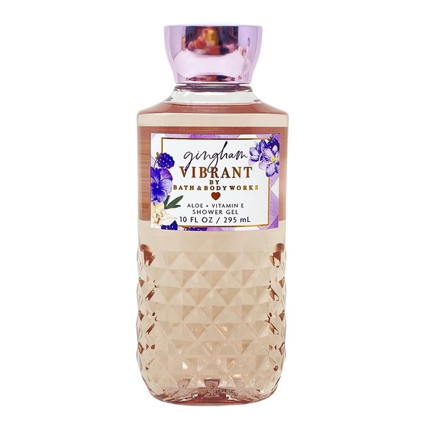 Bath & Body Works Signature Collection Shower Gel For Women 10 Fl Oz (Gingham Vibrant)