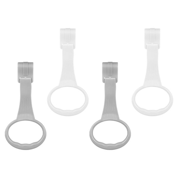 UPKOCH 4pcs Pull Rings，Baby Bed Stand Up Rings Nursery， Baby Cot Hanging Rings Walking Assist Tools for Newborn Infant