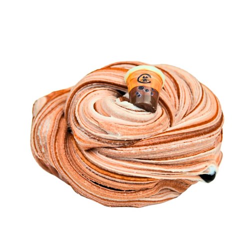 Brown Sugar Bubble Tea Ice Cream Slime (SCENTED) | Handmade Slime | Hippocampe Slimes (4OZ)