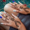 Henna Tattoo Stencil Kit 165+pcs, 23 Sheets Henna Stencils Glitter Airbrush Reusable Temporary Tattoo Stencils Indian Arabian Realistic Tattoo Stickers for Face Body Paint DIY