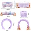 Chanaco Spa Headband, Skincare Headband, Headband for Washing Face, Makeup Headband, Wrist Bands for Washing Face, Face Wash Headband, Teen Girl Gifts Trendy Stuff, Cute Hair Accessories for Women