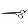 Kissaki Hair Scissors 5.5 inches Futasuji Black Cherry Satin Finished Hair Cutting Shears Hairdressing Scissors