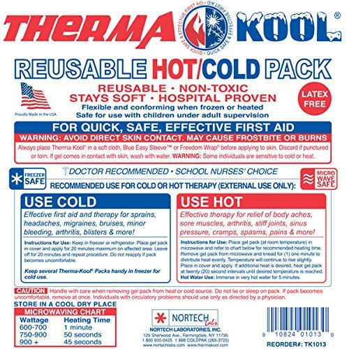 Therma-Kool Hot/Cold Pack (Clear) - Giant Pack, 10" x 13"