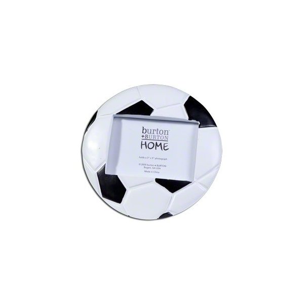 Soccer Ball (Football) Shaped Picture Frame - Perfect for Sports Team Photo!