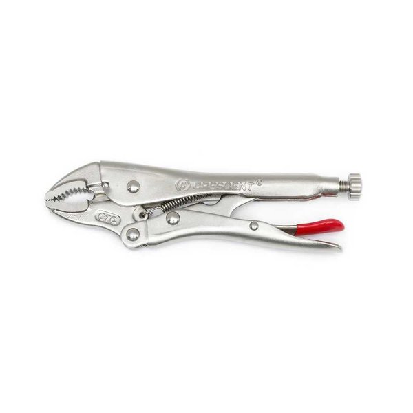 Crescent 7" Curved Jaw Locking Pliers with Wire Cutter - C7CVN