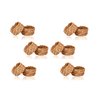 Nautical Napkin Rings Set of 12, Woven Napkin Holders, Coastal Napkin Rings Bulk for Party Decoration, Dinning Table, Everyday, Family Gatherings - A Great Tabletop Décor - Natural