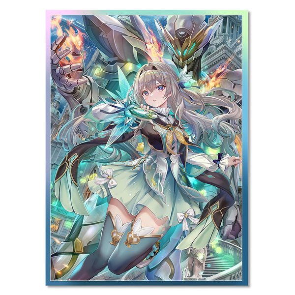 60 PCS Foil Anime Card Sleeves for MTG/PTCG, TCG Card Sleeves Compatible with Standard Size Board Game Trading Cards 67 X 92mm