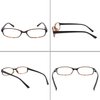 IVNUOYI 6 Pack Reading Glasses Blue Light Blocking with Spring Hinges,Colors Lightweight Readers for Women,Anti Glare UV Computer Eyeglasses 3.5