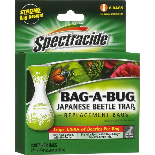 Spectracide Bag-A-Bug Japanese Beetle Trap2 36ct. (Replacement Bags Only)