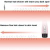 Facial Hair Removal for Women, Angel Kiss Women's Face Painless Hair Remover Shaver (Pink)