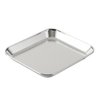 ABOOFAN 3pcs Stainless Steel Dinner Plate Food Serving Tray for Fruits Barbecue Easy to Clean for Home Restaurants Cafes