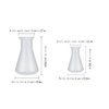 Plastic Erlenmeyer Flask 50ml 100ml Laboratory Chemical Erlenmey Students Kids Education Learning Tool