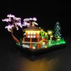 DALDED LED Lighting Kit for Lego Icons Tranquil Garden, LED Light Compatible with Lego 10315 Building Block Models (Not Include Lego Set)