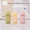 Travel Toothbrush Head Cover Case for Kids, Children Silicone Protector Cap, Dustproof Toothbrush Protect Case (Set of 8)