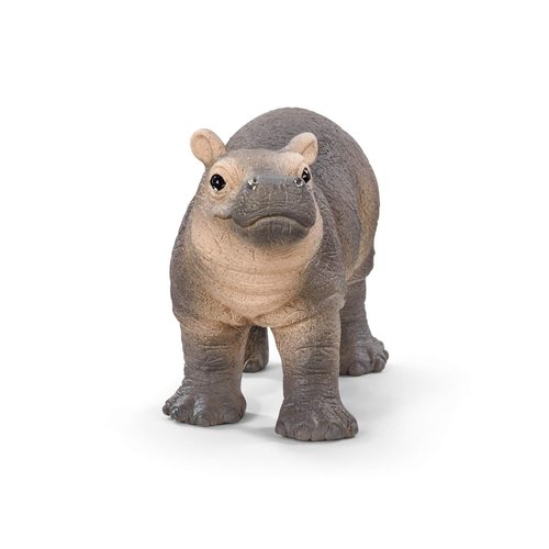 Schleich Wild Life, Realistic Safari Toys for Boys and Girls Ages 3 and Above, Baby Hippo Toy Figure